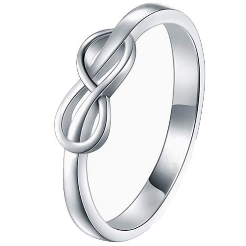***COI Titanium Infinity Ring-00673BB