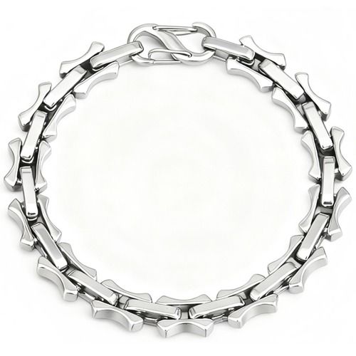 ***COI Titanium Bracelet With Steel Clasp(Length: 8.27 inches)-01595BB