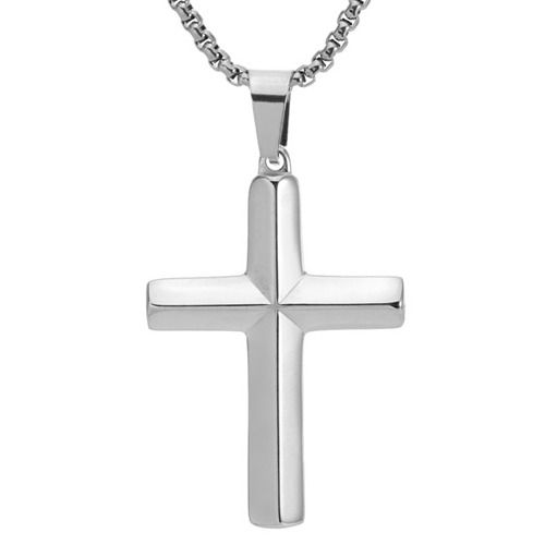 ***COI Titanium Cross Pendant-01930BB