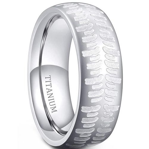 ***COI Titanium Tire Tread Ring-01964BB