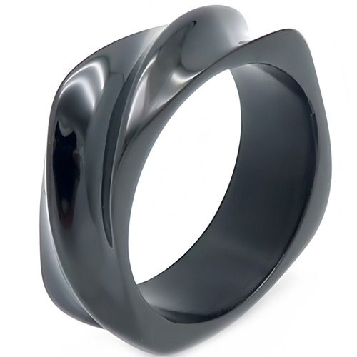 ****COI Titanium Black/Gold Tone/Silver Ring-02210BB