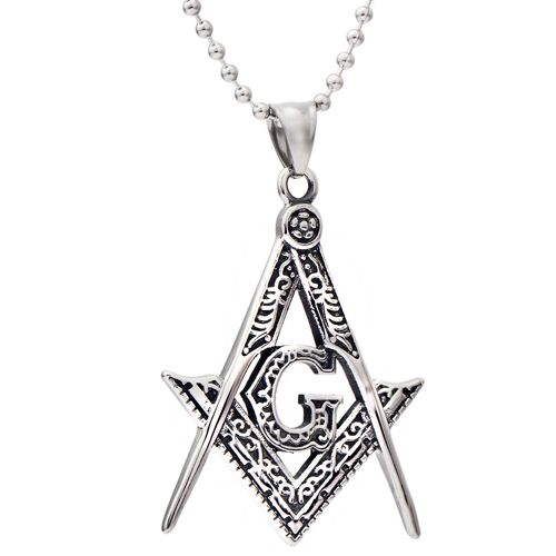 **COI Titanium Masonic Freemason Pendant-9211BB