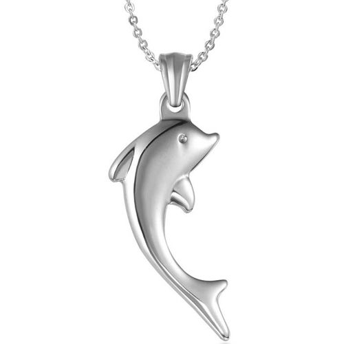 **COI Titanium Dolphin Pendant-9559BB