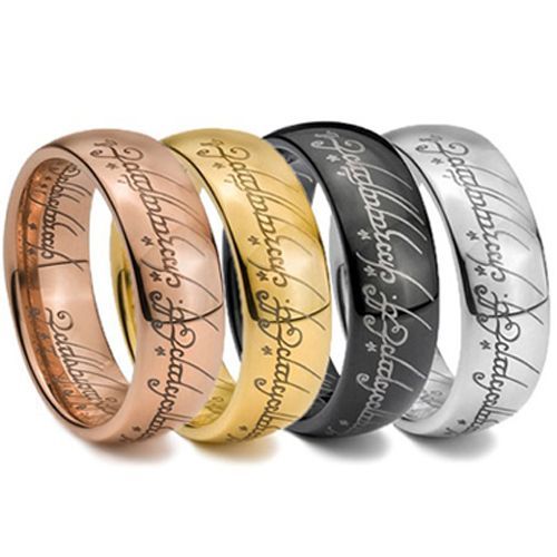*COI Titanium Lord of Rings Ring Power Dome Court Ring-JT489