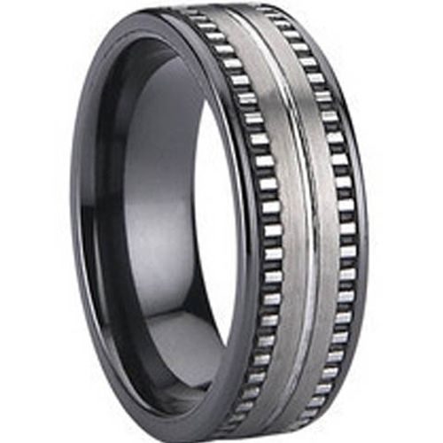 COI Titanium Ring - 1597(US8.5/9.5/13)