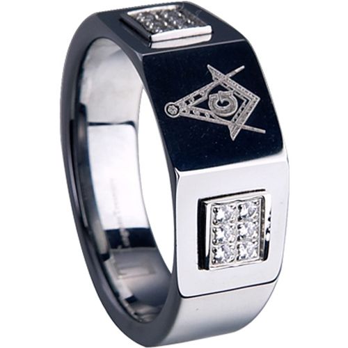 COI Titanium Masonic Ring-1961(US8)