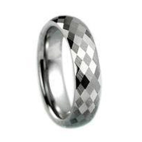 COI Titanium Faceted Ring-671(US9.5)