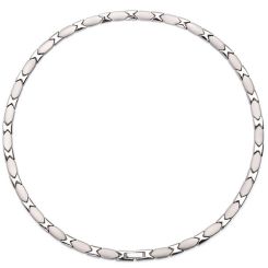 **COI Titanium Necklace With Steel Clasp(Length: 19.68 inches)-00039BB
