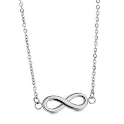 ***COI Titanium Infinity Necklace With Steel Clasp(Length: 20 inches)-00222BB
