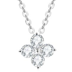 ***COI Sterling Silver 925 Pendant With Moissanite-00373BB