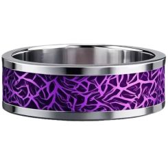 ***COI Titanium Ring With Camo-01299BB