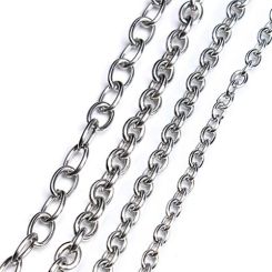 ***COI Titanium Necklace With Stainless Steel Clasp(Length: 19.68 inches)-01450BB