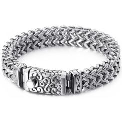**COI Titanium Celtic Bracelet With Steel Clasp(Length: 8.66 inches)-9918BB