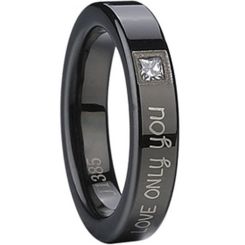 COI Black Titanium Ring-1087A(US8)