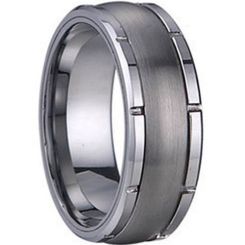 COI Titanium Wedding Band Ring - 1252(Size US5)