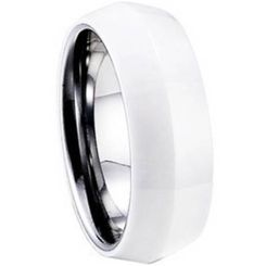 COI Titanium Ring With Ceramic-1278(US9.5)