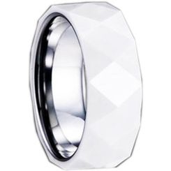 COI Titanium Ring With Ceramic - 1280(Size:US12)