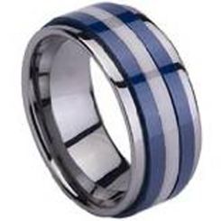 COI Titanium Ring With Ceramic-1408(SIZE:US15)