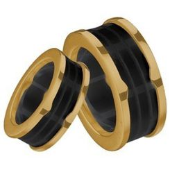 COI Titanium Two Tone Ring - 2151(Size US6/13)