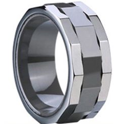 COI Titanium Ring - 2377(Size:US11.5)