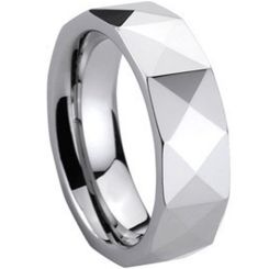 COI Titanium Faceted Ring - 260(Size:US10)
