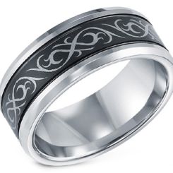 COI Titanium Celtic Ring - 2993(Size:US13.5)