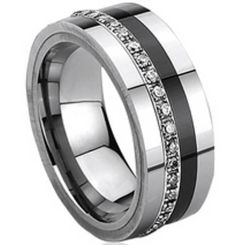 COI Titanium Eternity Ring - 425(Size:#US7.5/12/14.5)