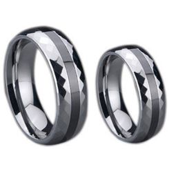 COI Titanium Ring With Ceramic - 725(Size US7)