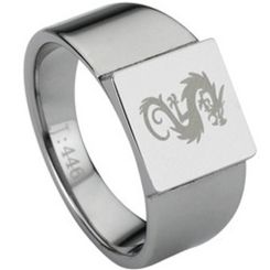 COI Titanium Ring-783(US5.5)