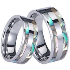 COI Titanium Shell Inlays Ring - 845(4.5/11/12.5)