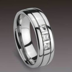 COI Titanium Ring - 892(Size:US11.5)