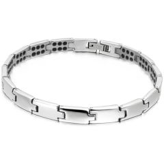 ***COI Titanium Bracelet With Steel Clasp(Length: 8.93 inches)-00031BB