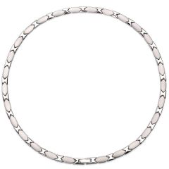 **COI Titanium Necklace With Steel Clasp(Length: 19.68 inches)-00039BB
