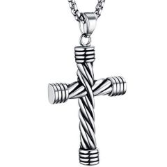 ***COI Titanium Cross Pendant-00139BB