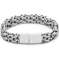 ***COI Titanium Bracelet With Steel Clasp(Length: 8.85 inches)-00585BB