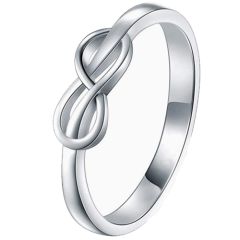 ***COI Titanium Infinity Ring-00673BB