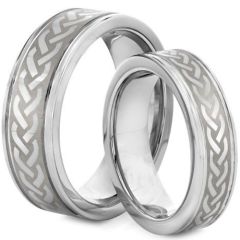 COI Titanium Wedding Band Ring - 2127(Size US5)