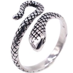 **COI Titanium Snake Ring-8253BB