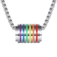 **COI Titanium Rainbow Color Pendant-8931BB