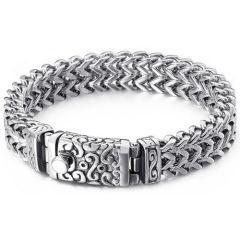 **COI Titanium Celtic Bracelet With Steel Clasp(Length: 8.66 inches)-9918BB