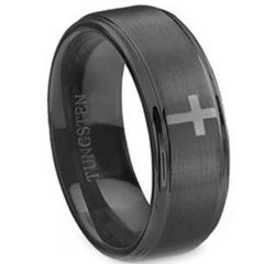 COI Titanium Wedding Band Ring - 1816(Size:US8.5)