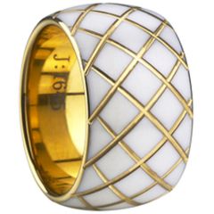 COI Titanium Ring With Ceramic - 2375(Szie:US12.5)
