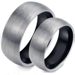 COI Titanium Wedding Band Ring-4354(Size:US10)