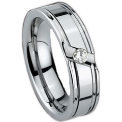 COI Titanium Wedding Band Ring-920(Size US6)