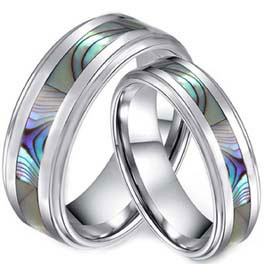 COI Titanium Black/Blue/Rose/Gold Tone/Silver NFC Smart Ring-8173