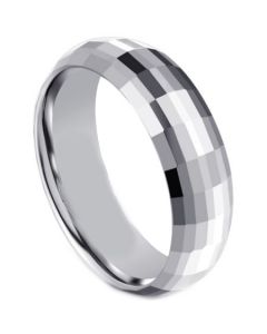 COI Titanium Faceted Ring-5596