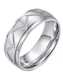 **COI Titanium Double Grooves Tire Tread Ring-5950CC