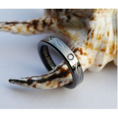 COI Black Titanium Ring - 1912(SIZE:US13)
