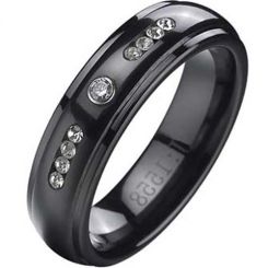 COI Black Titanium Ring - 2465(Size:US10)