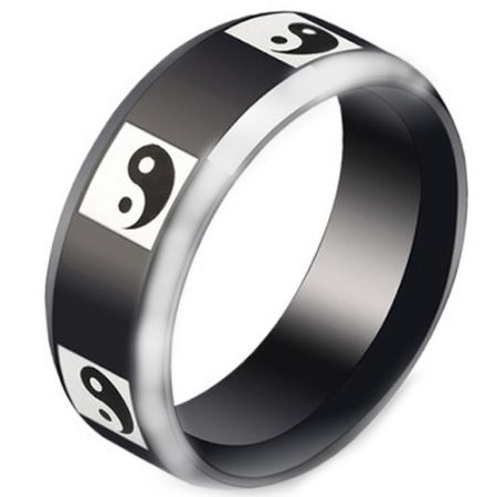 ying yang ring